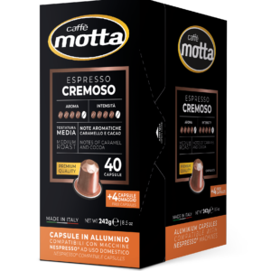 Motta Nespresso Aluminum Capsule Prejato 100% Arabica (1 pack - 44pcs)
