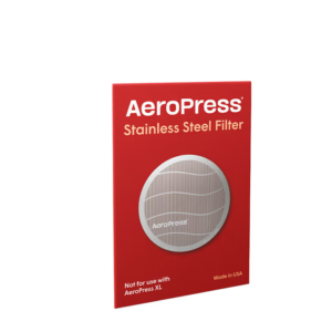 Aeropress stainless steel reusable filter